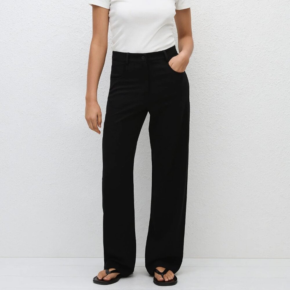 NWT- Matteau Relaxed Crepe Pant Size 3